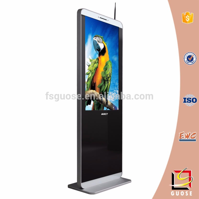 42-inch Indoor floor standing lcd touch screen advertising player