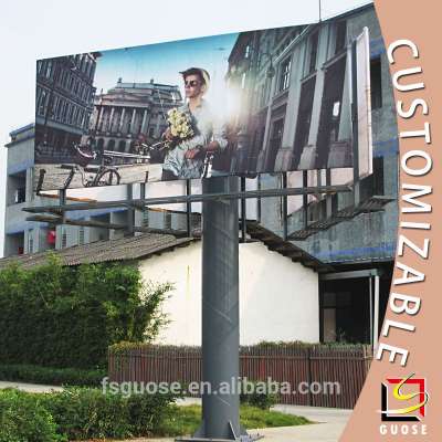 street light pole signage banner billboard panel advertising flag reklam large outdoor led signs poster stand