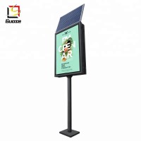 Waterproof aluminum frame standing LED Advertising light box